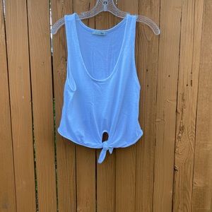 Aritzia Knotted crop top